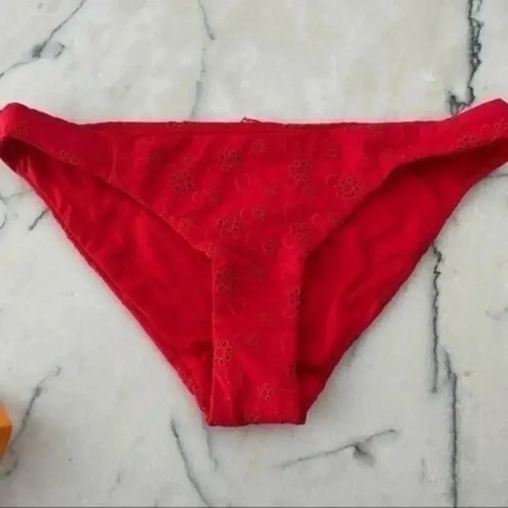 Bound by Bond Eye Red Bikini Bottom B79